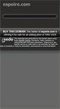 Mobile Screenshot of espoire.com